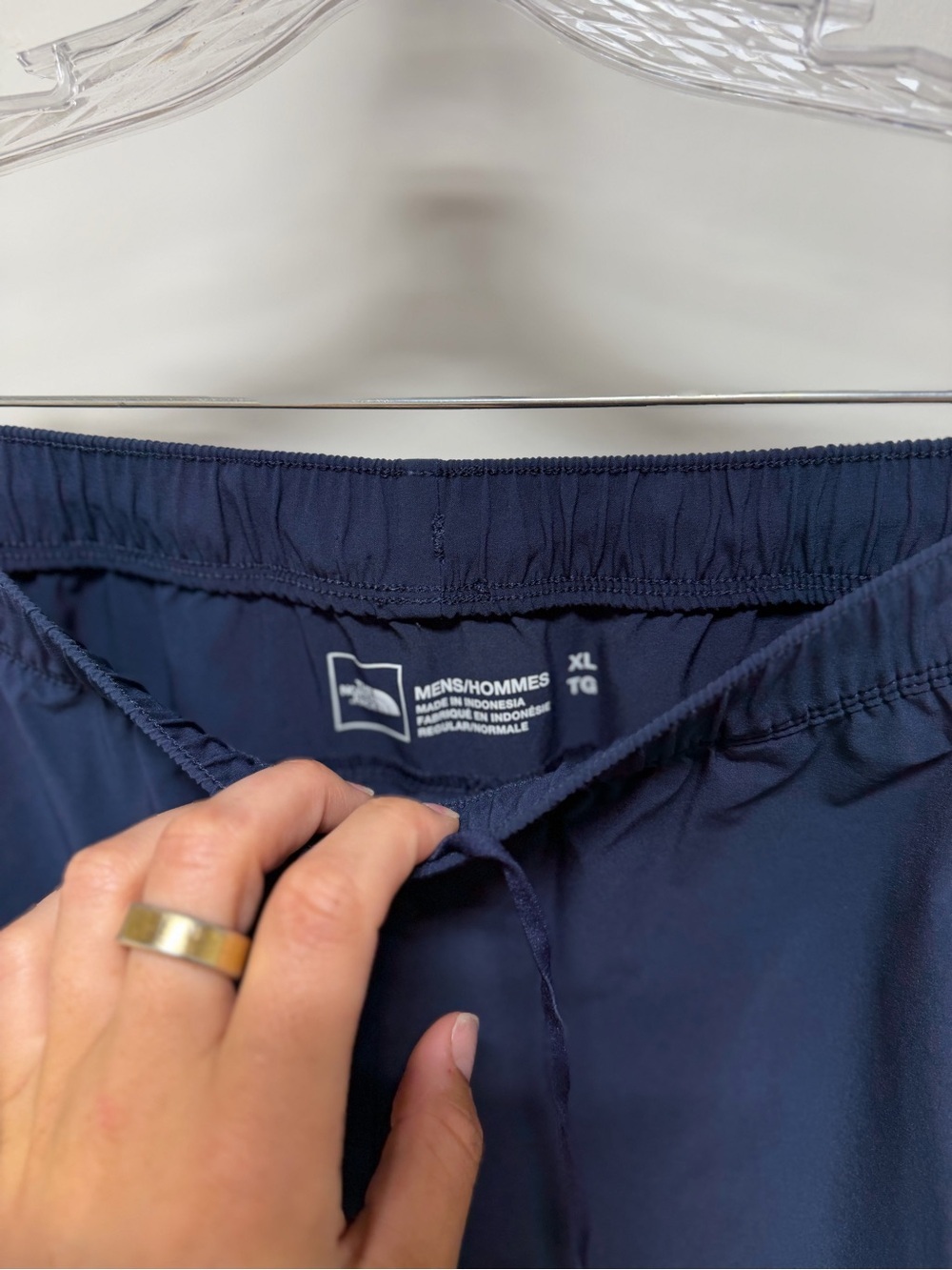 The North Face Navy Performance Shorts - Picture 3 of 4